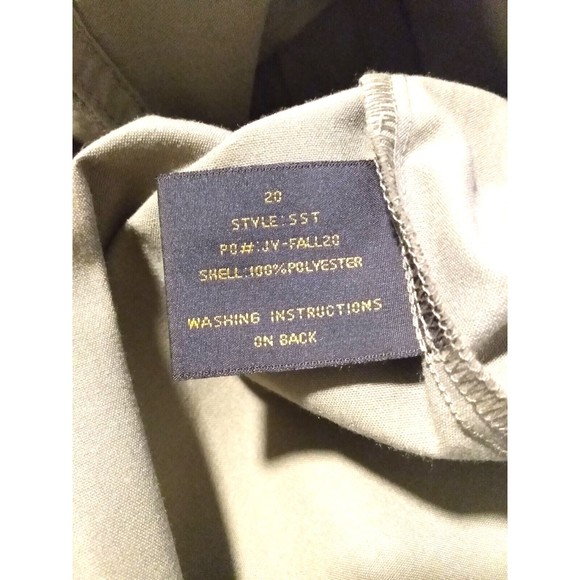 Gamehide Upland Field Men's Shooter Khaki Orange Long Sleeve Button-Down Shirt L - Picture 8 of 13